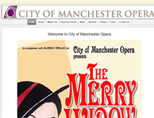 Tablet Screenshot of cityofmanchesteropera.org.uk